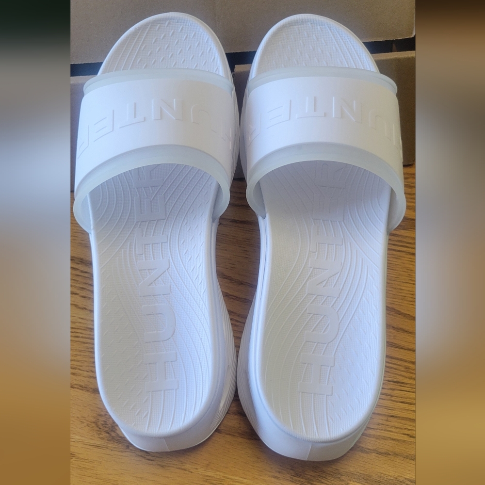 NIB Hunter Womens Geneva Slide Sz 10